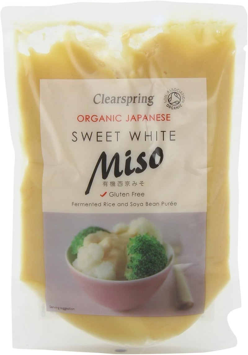 Clearspring Organic Japanese Sweet White Miso Paste 250g - Image 2